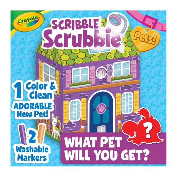 Crayola Scribble Scrubbie Mystery Pet Playhouse