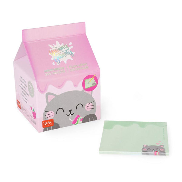 Legami Memo Pad - Yummy Yummy Cat