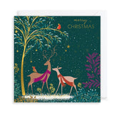 Art File Boxed Christmas Cards 8pk - Festive Deer
