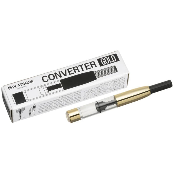 Platinum Fountain Pen Converter, Gold