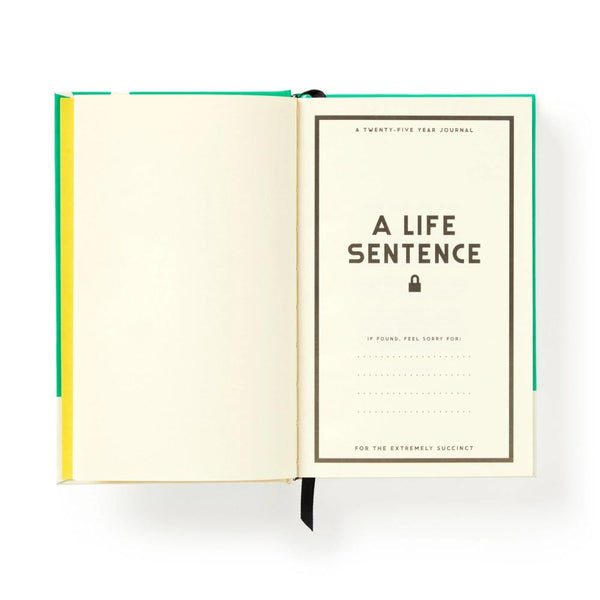 Brass Monkey Line-A-Day Journal - A Life Sentence