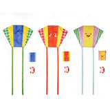 Kikkerland Kidoki Funny Face Kite, Assorted