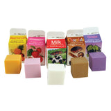 Kikkerland Milk Carton Scented Erasers 5pk