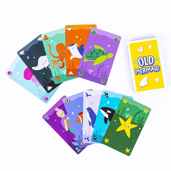 Professor Puzzle Old Mermaid Card Game