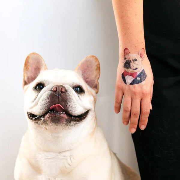 Tattly Temporary Tattoos 2pk - French Bulldog