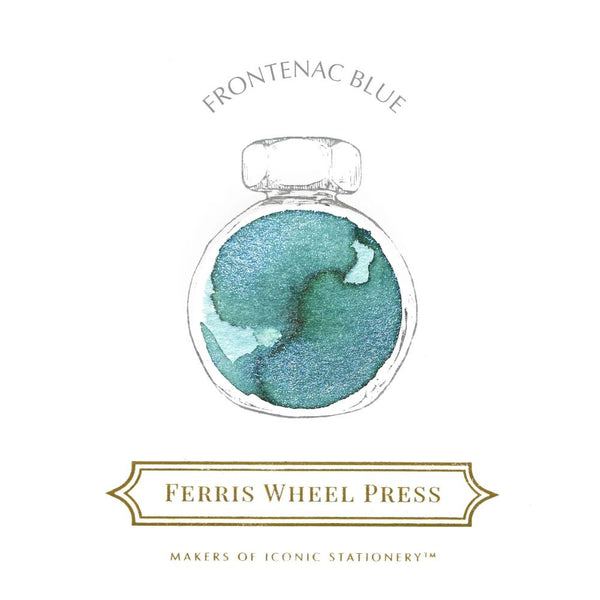 Ferris Wheel Press Bottled Ink - 38ml Frontenac Blue