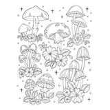 Creative Haven Colouring Book - The Art of Mushrooms