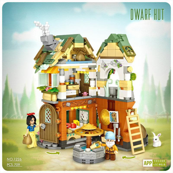 LOZ Mini Block Kit - Snow White Dwarf Hut