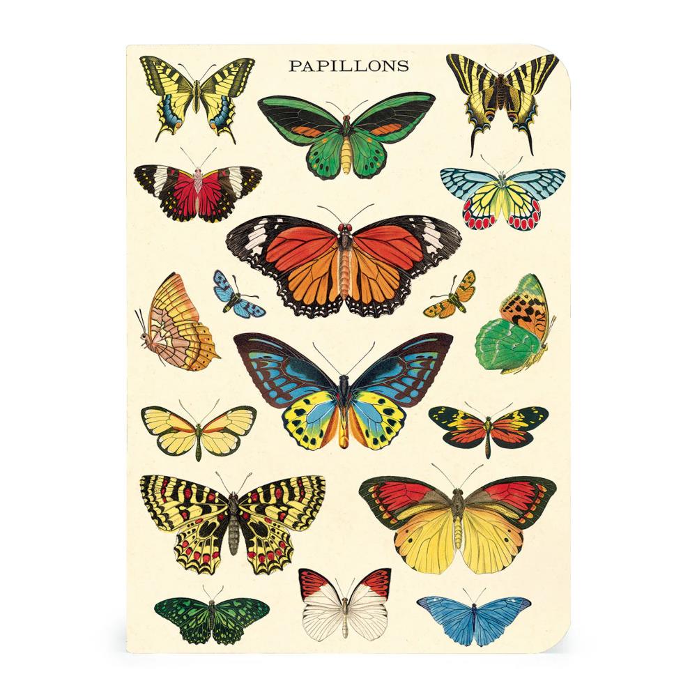 Cavallini Mini Notebook Set 3pk - Butterflies, Mixed Paper – Midoco Art ...