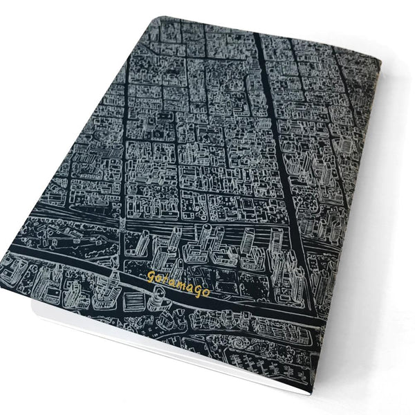 Gotamago Blank Notebook - Toronto Lines