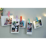 Rainbow Moments String Lights - Clothespins