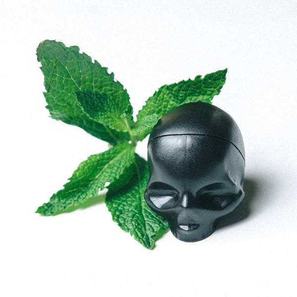 Rebels Refinery Skull Lip Balm - Black, Mint
