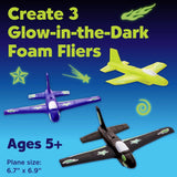 Creativity for Kids Stunt Squadron - Glow in the Fark Foam Fliers