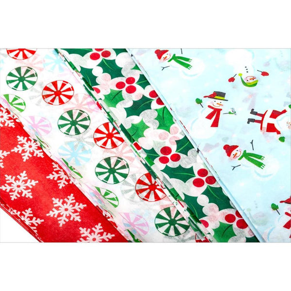Paper Trendz Holiday Gift Tissue 6pk Assorted