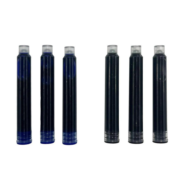 Ooly Splendid Duo Fountain Pen Cartridges 6pk - Black & Blue