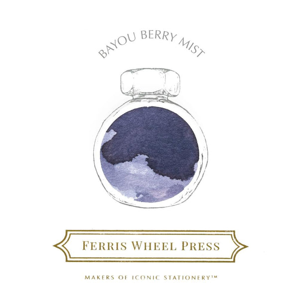 Ferris Wheel Press Bottled Ink - 38ml Bayou Berry Mist