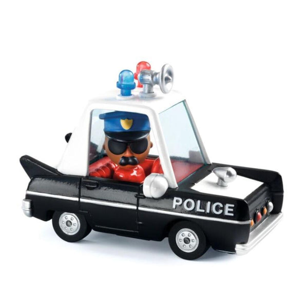 Djeco Crazy Motors Toy Car - Hurry Police