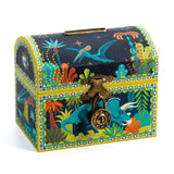 Djeco Locking Money Box - Dinosaur