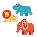 Djeco Sticker Set - Safari Animals