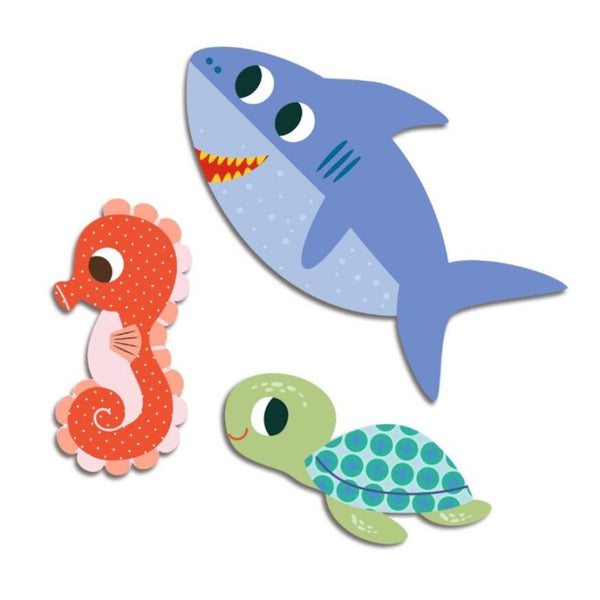 Djeco Sticker Set - Sea Animals