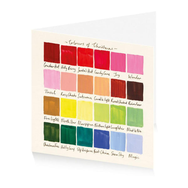 Susannah Garrod Boxed Christmas Cards 10pk - Colours of Christmas