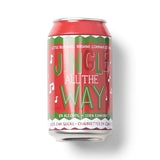 Little Blue House Men's Beer Can Socks - Jingle All The Way