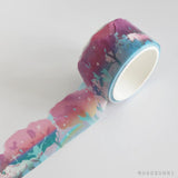 Mugobunni Washi Tape, Die Cut - Pastel Rainbow Unicorn