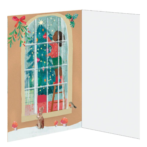 Roger la Borde Advent Calendar Card - A Christmas Party