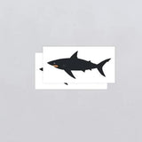 Tattly Temporary Tattoos 2pk - Dark Waters Shark
