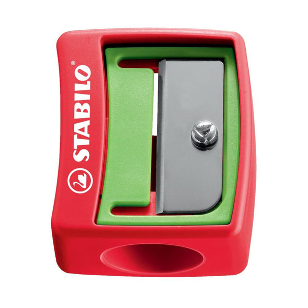 Stabilo Woody Pencil Sharpener - Red or Green