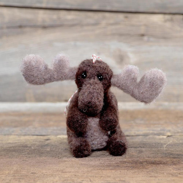 The General Bean Needle Felting Kit - Moose