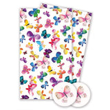 Abacus Gift Wrap Pack with Tags - Butterflies