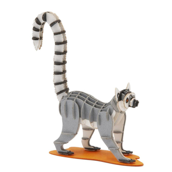 Fridolin 3D Paper Model - Lemur