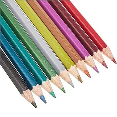 Faber-Castell EcoPencils Metallic Coloured Pencil Set 10pk