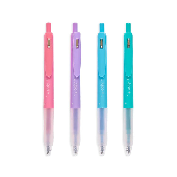 Ooly Oh My Glitter! Retractable Gel Pens 4pk