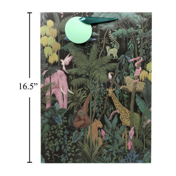 Paper Trendz Gift Bag, Jumbo - Jungle Nature