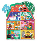 Djeco 36pc Giant Puzzle - The Little Buddies' House