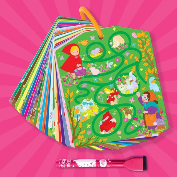 The Piggy Story Dry Erase Activity Cards - Mazes