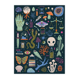 Galison 1000pc Glow in the Dark Puzzle - Occult and Curious
