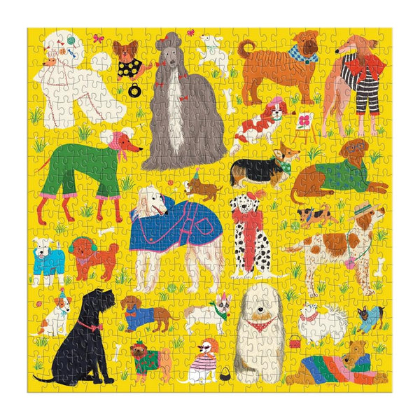 Galison 500pc Puzzle - Fashionable Dogs