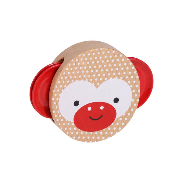 Petit Collage Shake and Play: Wooden Tambourine
