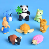 JS Blue Ridge Eraser Set - Animal Zoo