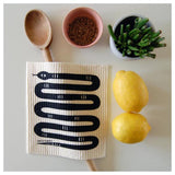 Badger & Burke Swedish Sponge Cloth - Black Snake