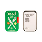 Kikkerland Trivia Game - Food