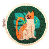 Kikkerland Mini Punch Needle Kit - Cat