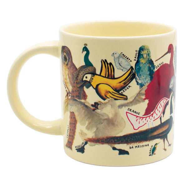 Unemployed Philosophers Guild Mug 12oz Artistic Bird