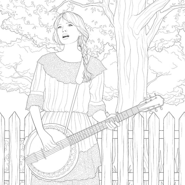 Dover The Eras of Taylor Swift: An Unofficial Coloring & Creativity Book