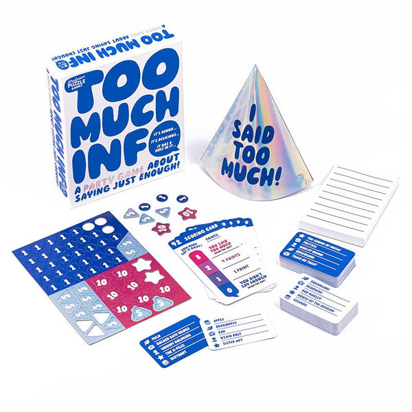 Professor Puzzle Too Much Info Card Game