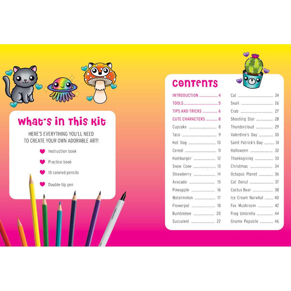 Cutest Art Kit Ever! Colour & Create Adorable Art