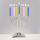 Rite Lite Mini Menorah Set with 24pk Birthday Candles
